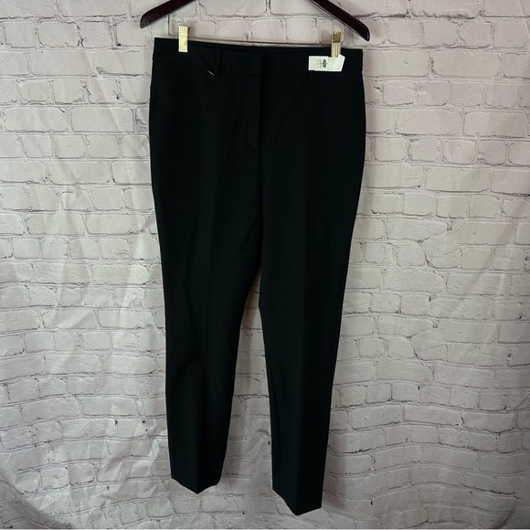 white house black market comfort stretch slim trouser sz 10 classic minimalist - Picture 1 of 8